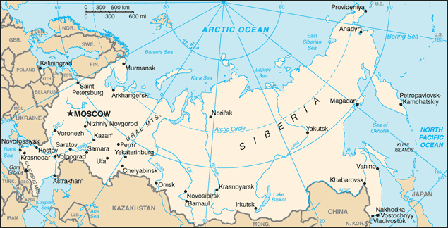 Russland | Landkarten kostenlos – Cliparts kostenlos