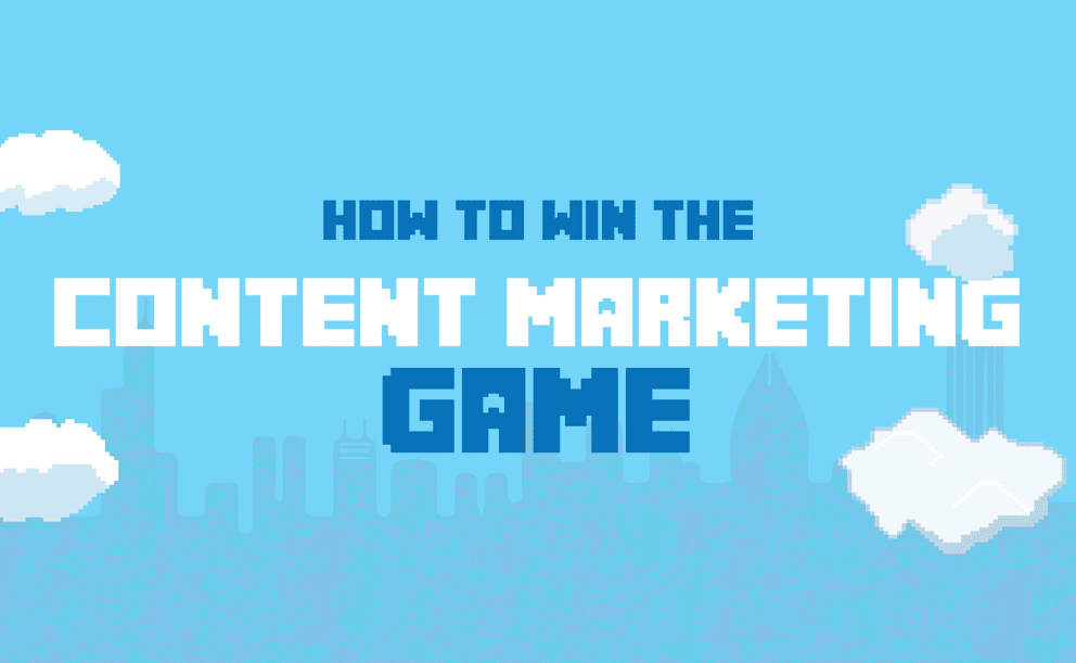 How To Win the Content Marketing Game - #infogif #contentmarketing