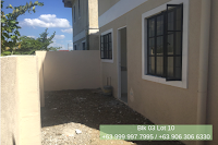 Laundry and service area Montefaro Village-House and Lot For Sale in Imus Cavite