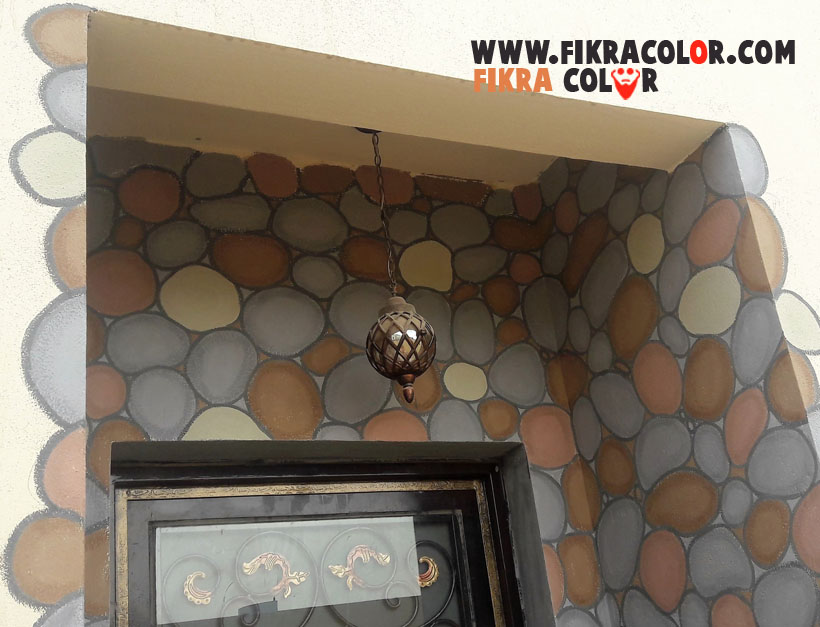 احدث ديكور الدهان تحجير داخل وخارج المنزل جديد 2016/2017 fikra color