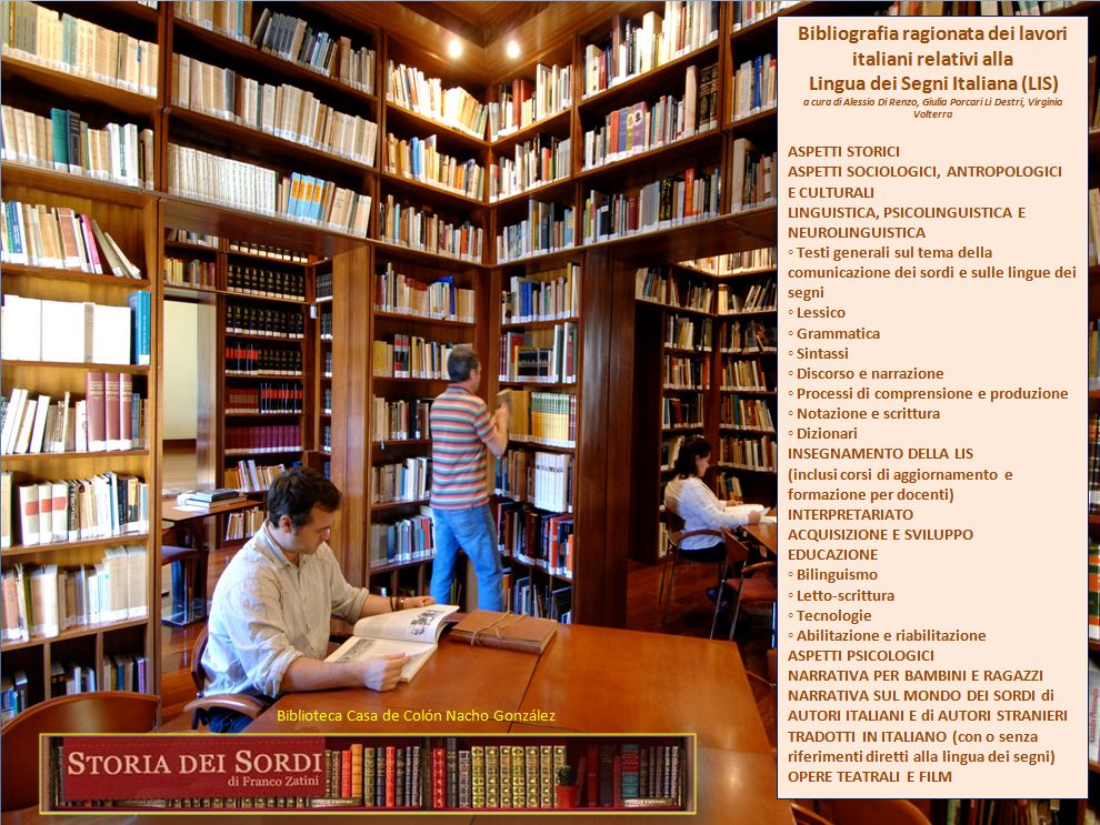 Italiano Di Tutte E Di Tutti Di tutto e di tutti circa il mondo della Sordità : Via il bilinguismo