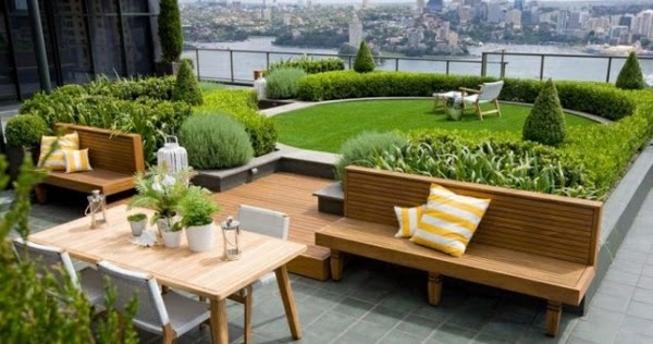 Ide Desain Rooftop Garden Kecil Untuk Rumah Minimalis ...