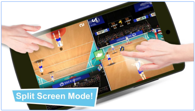 volleyball champions 3d android game