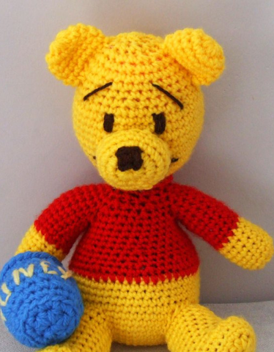Patron Amigurumi Winnie the Pooh