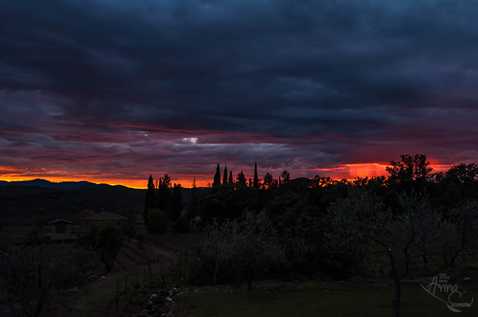 Abendrot Pieve a Presciano Abendrot Pieve a Presciano