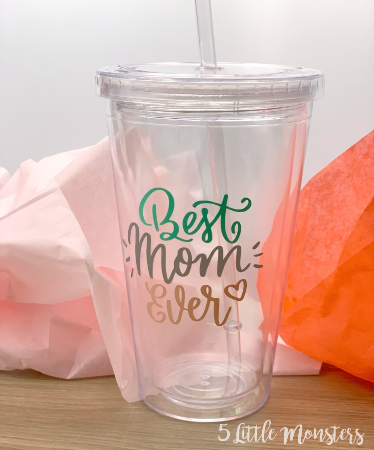 Straw Tumbler - Best Mom Ever, Gifts