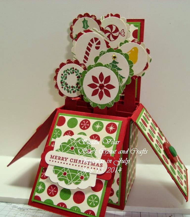 Sue's Cricut and Crafts: Christmas in July - July 13, 2014