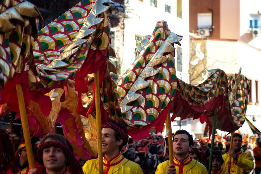 Desfile del Año Nuevo Chino 2018. Año del Perro