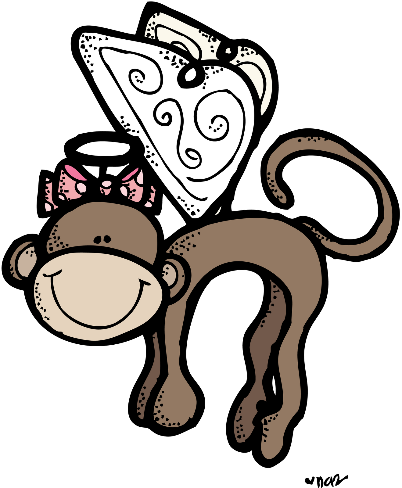 monkey reading clipart - photo #29