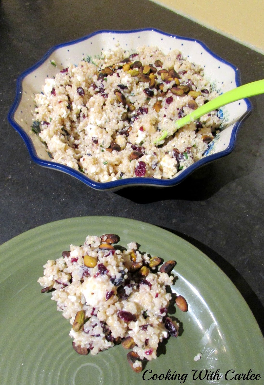 Cooking With Carlee Cherry Quinoa Salad