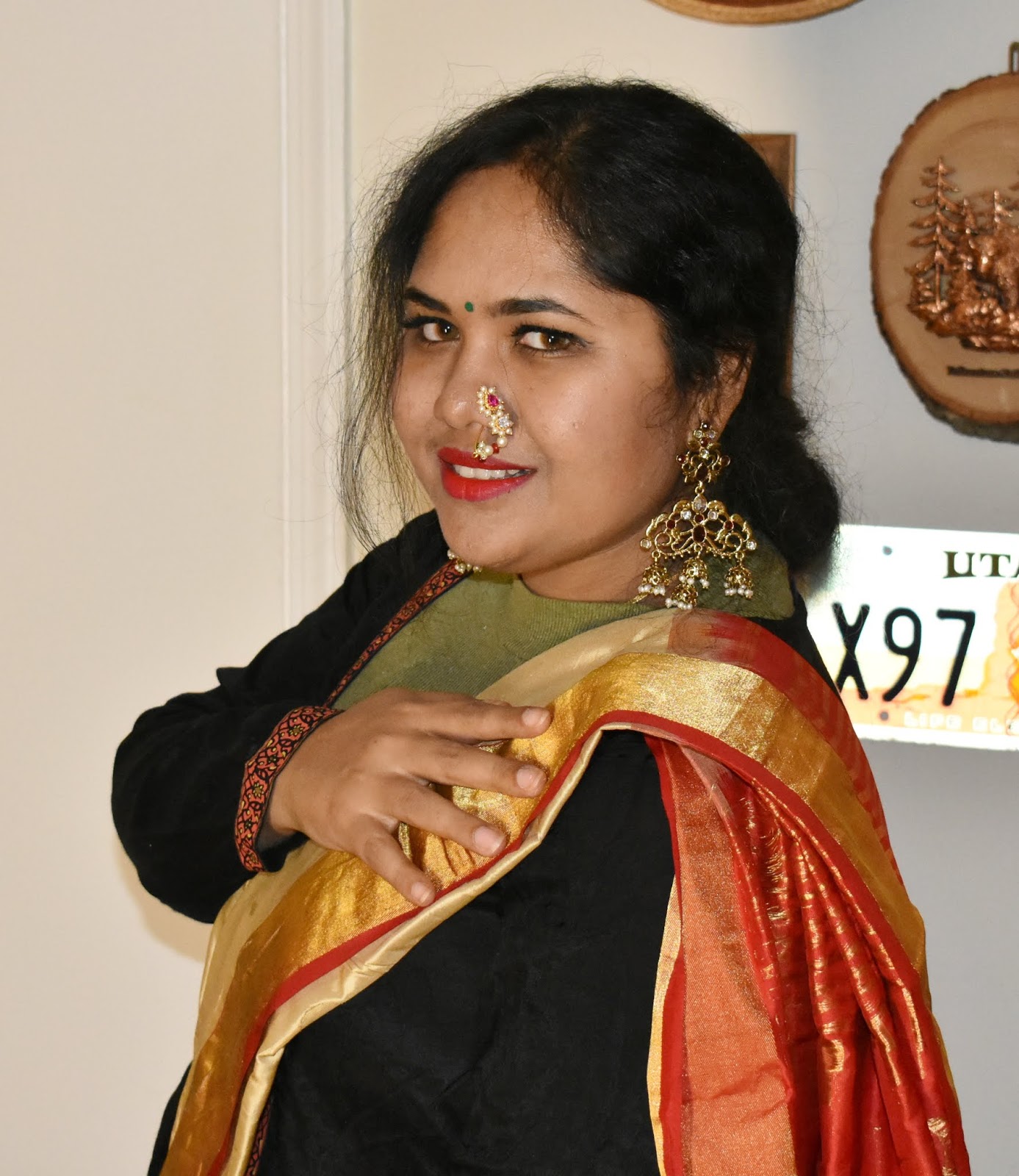 durga puja saree 2018