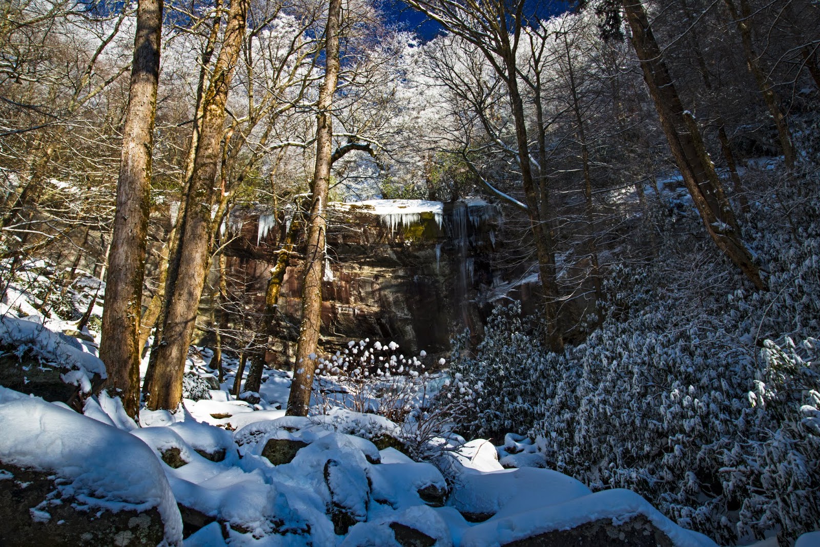 Photography of Jack Burgin: Rainbow Falls, Great Smoky Mountains