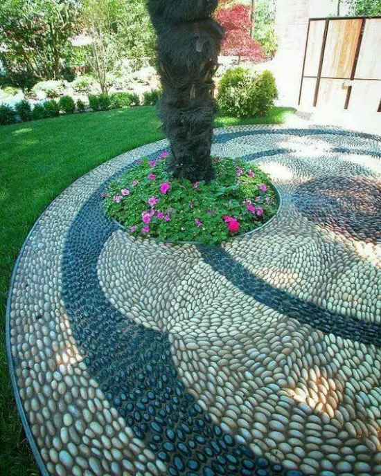 taman minimalis di depan rumah