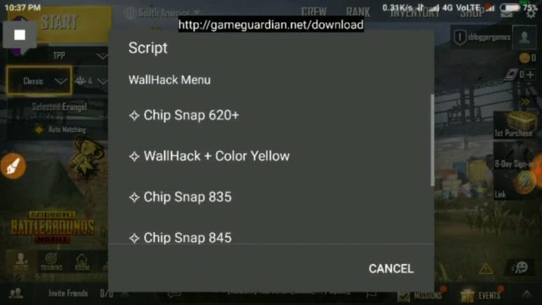 How To Hack Pubg Mobile Useing Game Gurdian