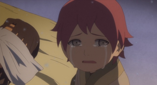 boruto episodio 45 memórias de Um dia de neve