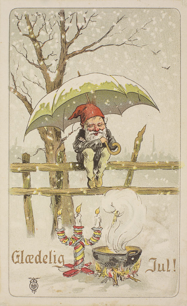 Julekort: 21 Wonderful Vintage Norwegian Christmas Postcards From the