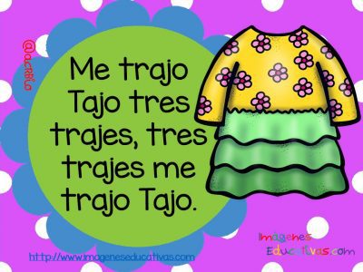 CUENTOS, POEMAS Y CANCIONES PARA NIÑOS: TRABALENGUAS