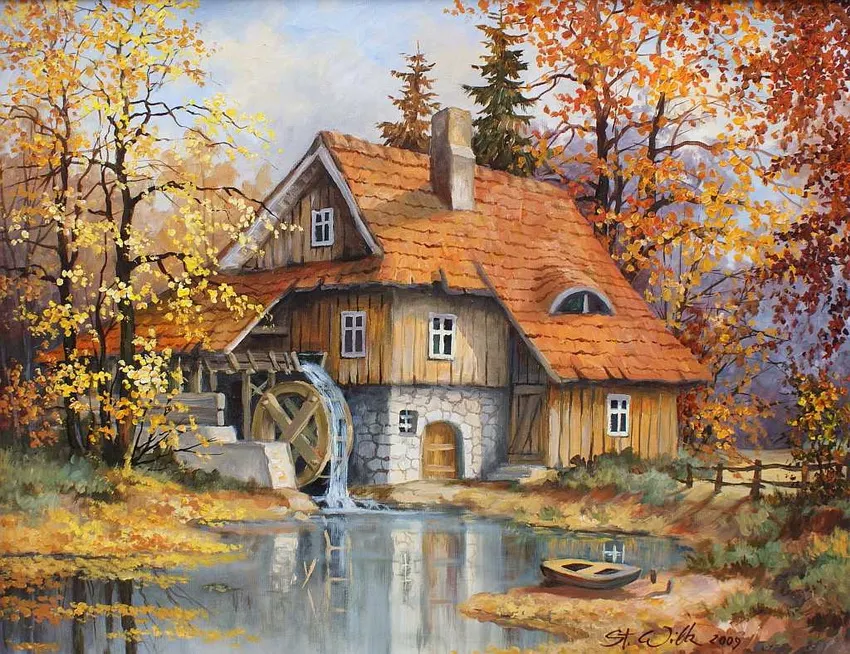 Stanislaw Wilk - Polish Landscape painter