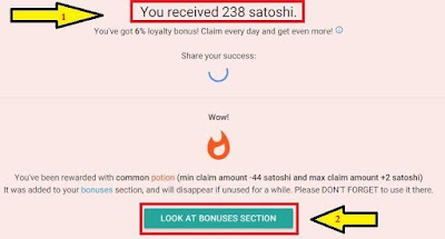 Bonus Aur Sathoshi Mil Gayi Bonus Aur Sathoshi Mil Gayi