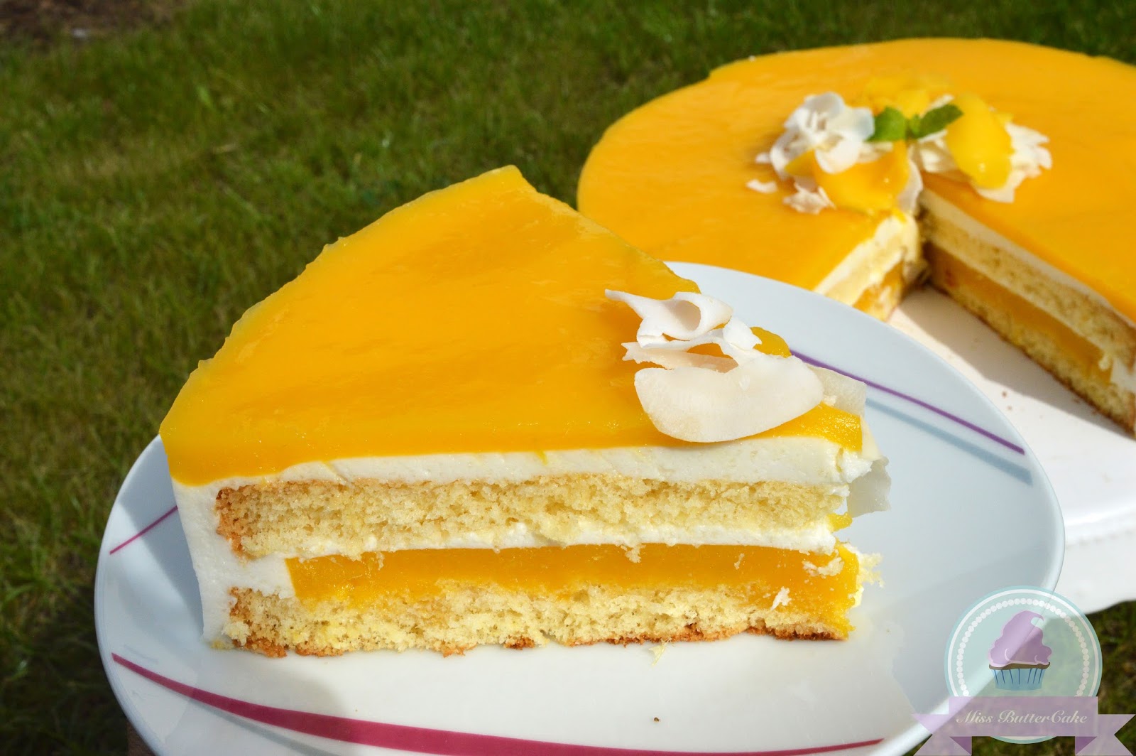 Miss-ButterCake : Mango-Kokos Torte