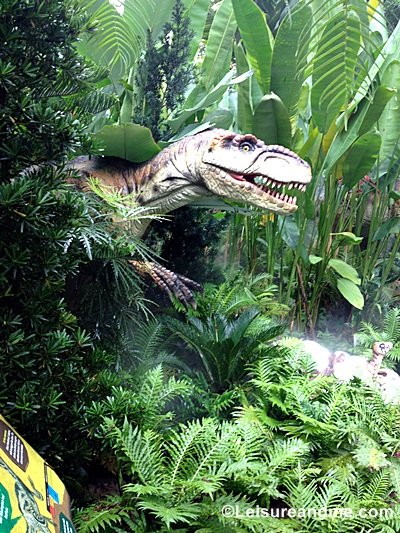 Dinosaurs at the Zoo-rassic Park Singapore