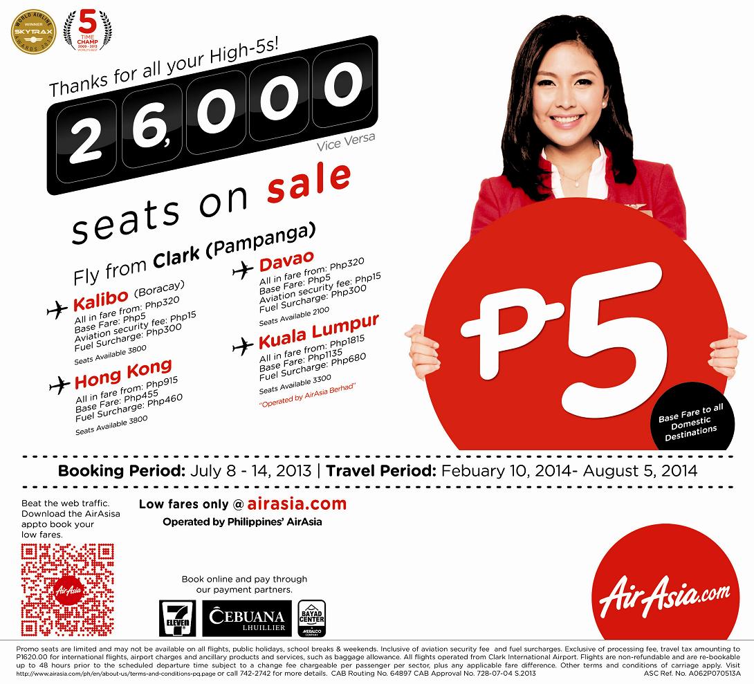 Digitista MediaWave AirAsia offers highfive promo as it celebrates