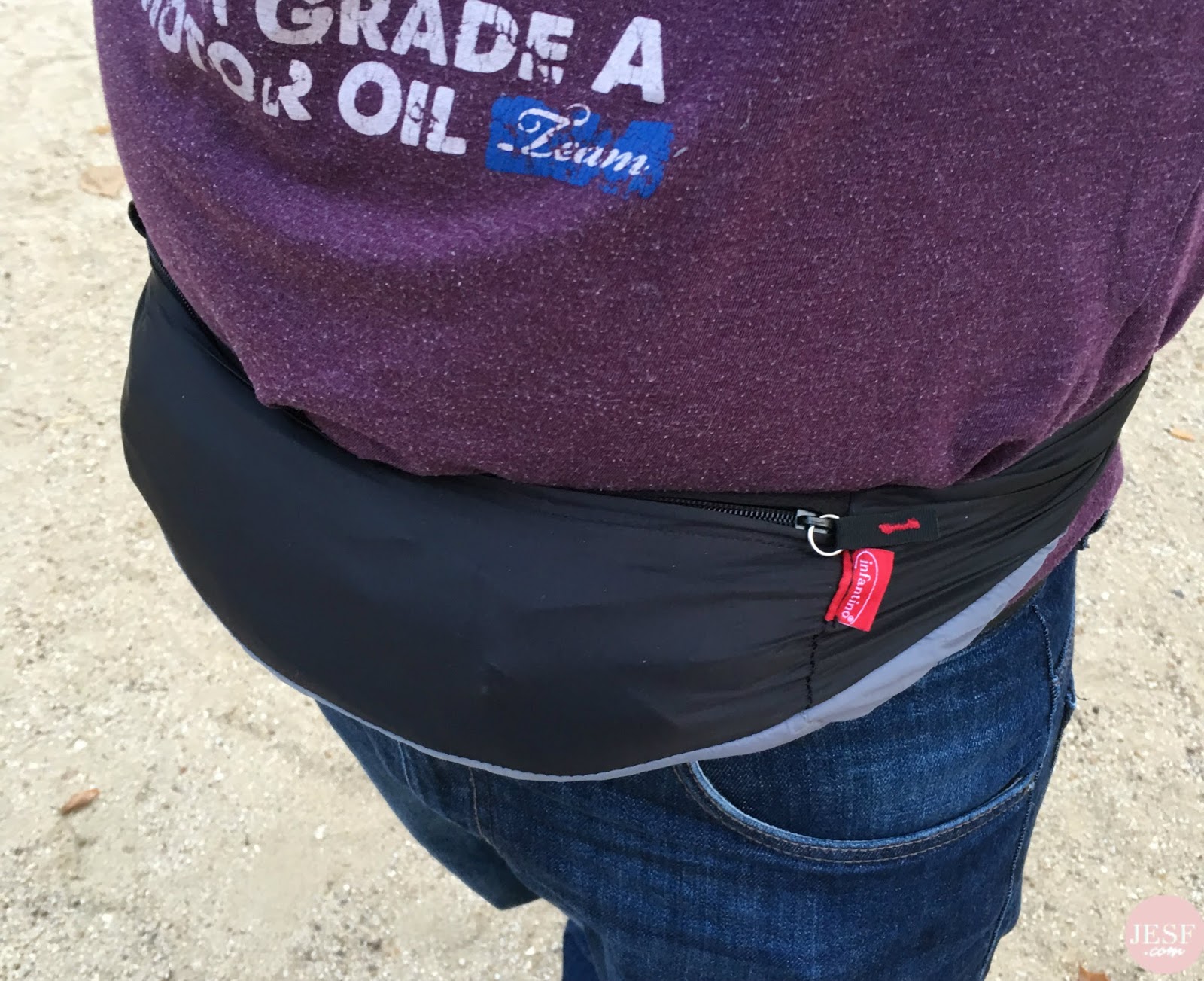 Porte bebe discount zip travel infantino