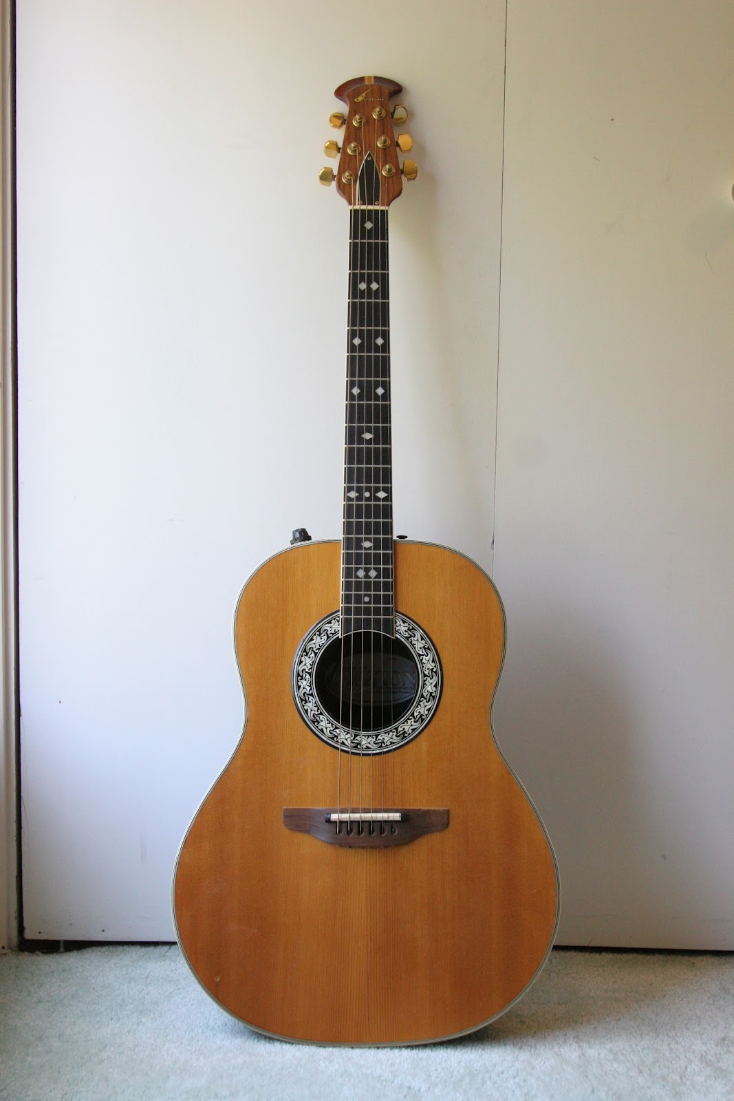 Ovation Electric Acoustic Guitar