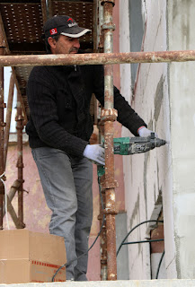 Drilling for pegs Drilling for pegs