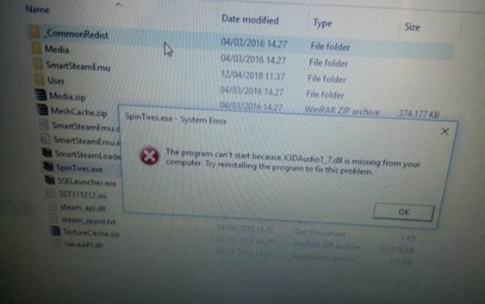 Cara mengatasi X3DAUDIO17.DLL is missing di Komputer Atau Laptop Terbaru