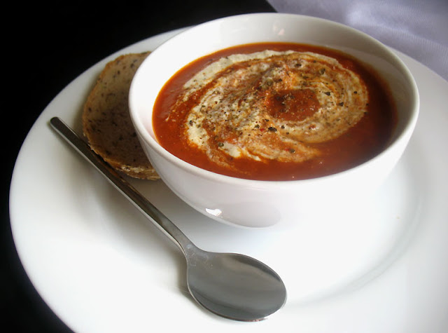 Creamy Tomato Soup with Cashew Cream