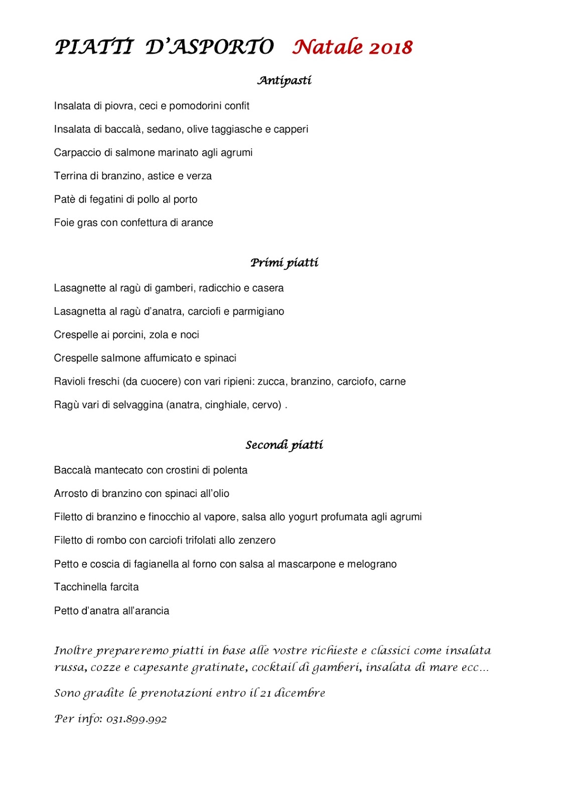 Taverna Pizzeria Birreria Lupo de Lupis 2018