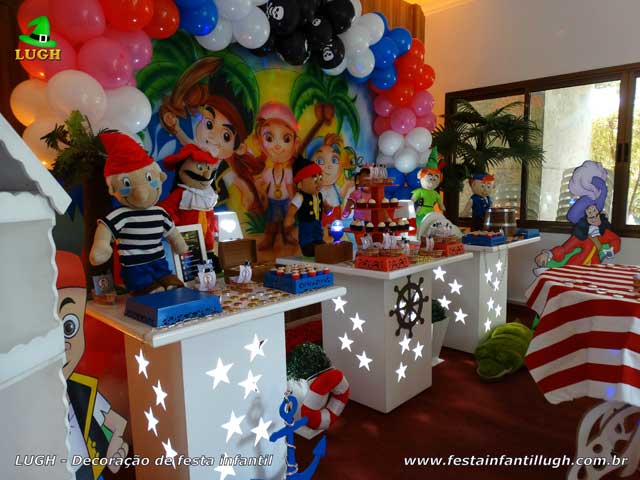 Decoração aniversário Jake e os Piratas Decoração aniversário Jake e os Piratas - Festa infantil