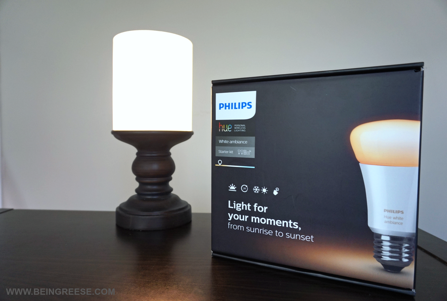 Philips Hue White Ambiance Light Review And Giveaway