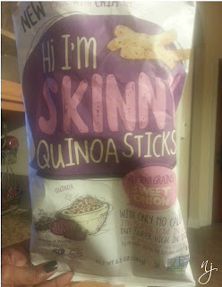 NJ Image Hi I'm Skinny Quinoa Sticks bag