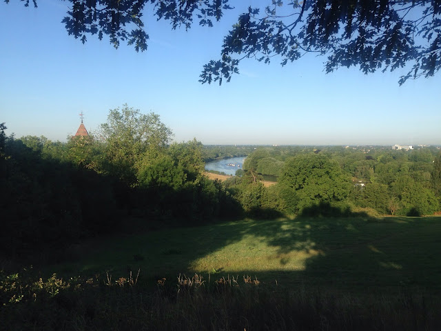 View over the River Thames from Richmond Hill