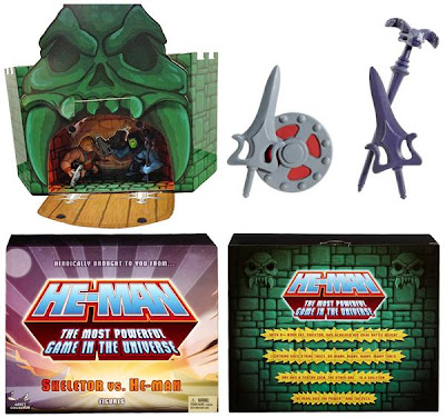 San Diego Comic-Con 2013 Exclusive Masters of the Universe Mini He-Man & Skeletor 2 Pack Packaging & Accessories by Mattel