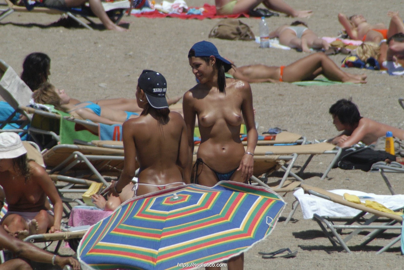 Barcelona beaches topless