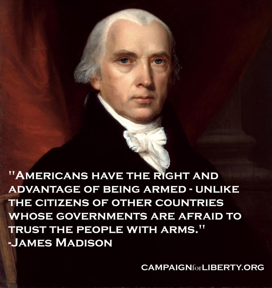 90 Miles From Tyranny James Madison Quotes