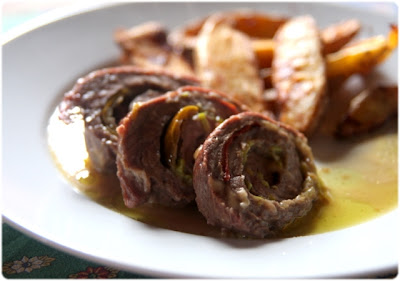 Roulades de boeuf à l’açorienne