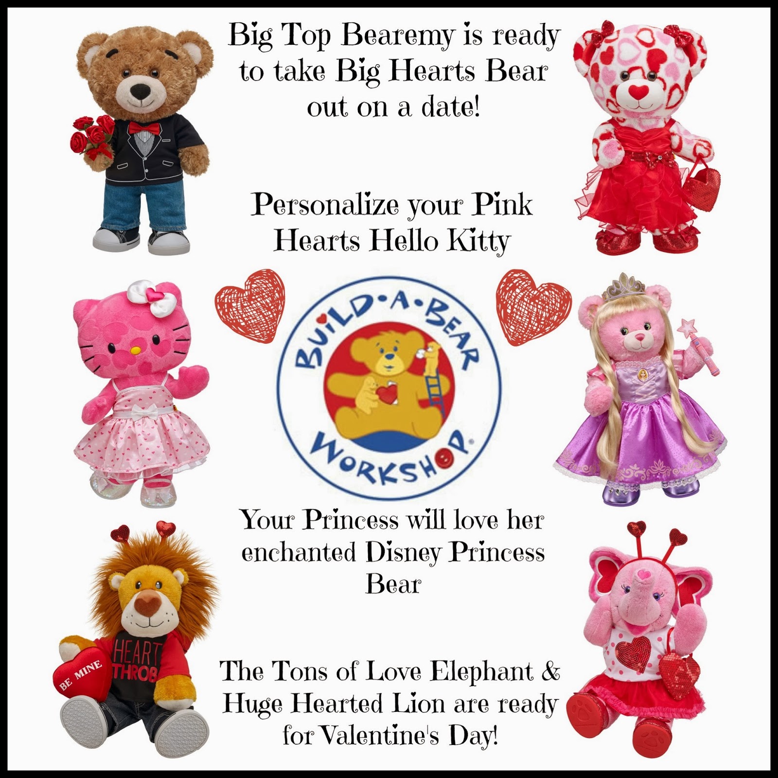 Valentine’s Day #HeartHop – $25 Build-A-Bear Workshop Gift Card