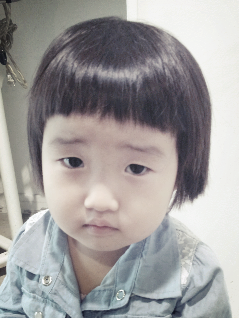 3歳 男の子 髪型 ぱっつん