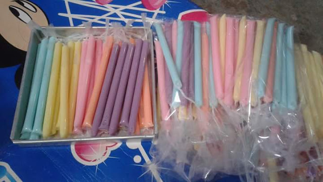 Step By Step Membuat Es Susu Pensil Pasta Untuk di Jual