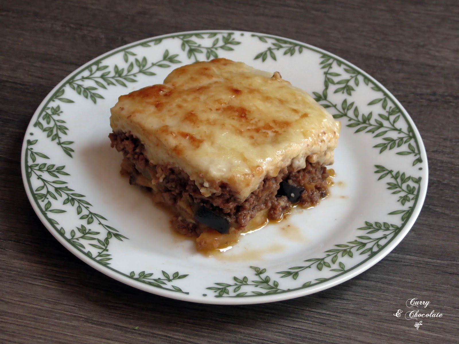 Musaka o moussaka griega, a mi estilo – Greek moussaka Musaka o moussaka griega, a mi estilo – Greek moussaka