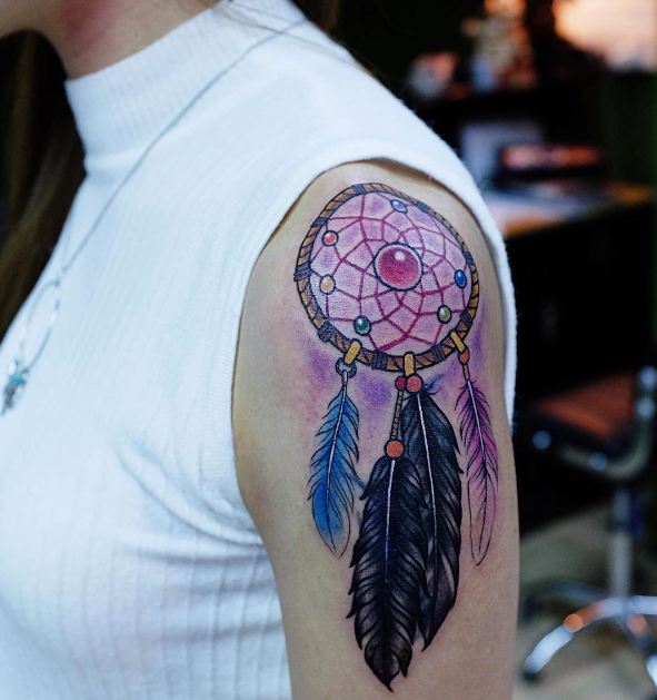 Dreamcatcher Tattoos Dreamcatcher Tattoos
