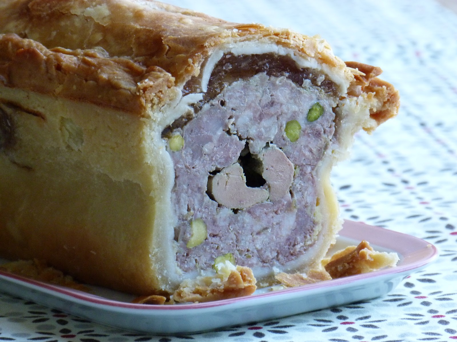 Chic, Chic, Chocolat Pâté de canard en croûte au foie gras et aux