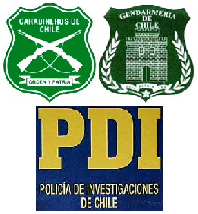 CARABINEROS, POLICÍA Y GENDARMERIA DE CHILE