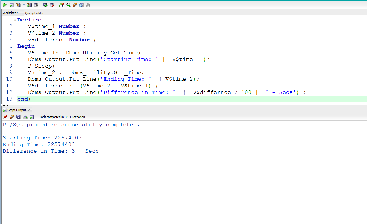 Implement Delay Or Sleep In Oracle Pl Sql Scripts Using Dbms_Lock.Sleep ...
