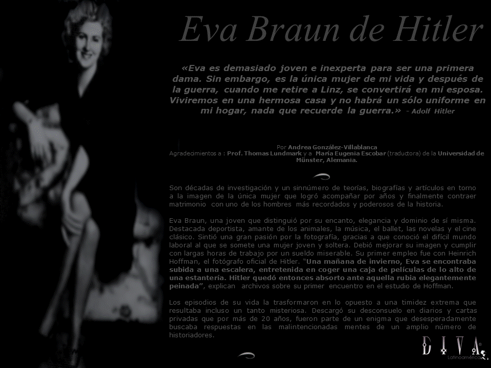 Eva Braun de Hitler · Entrevista a Thomas Lundmark