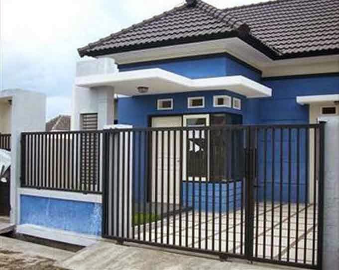  Pagar  Rumah  Minimalis  Warna  Putih  Omah Jati